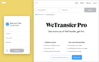 Une alternative à WeTransfer (basée sur Outlook et OneDrive) pour les transferts de gros fichiers