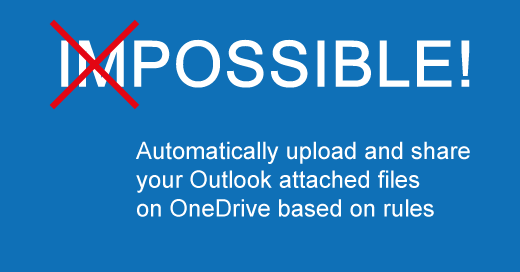 Attach2Cloud | Automatic upload of Outlook video attached file to OneDrive